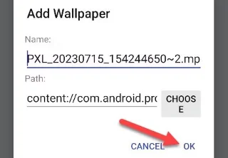 Navodila za pretvorbo videoposnetkov v čudovita ozadja na telefonih Android