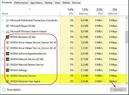 Съвети за коригиране на код за грешка при GeForce Experience 0x0003 в Windows