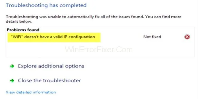 Kaip pataisyti „Wi-Fi“ neturi galiojančios IP konfigūracijos