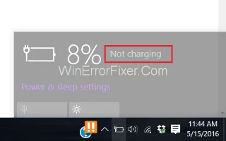 Помилка підключення не заряджається в Windows 10 {вирішено}