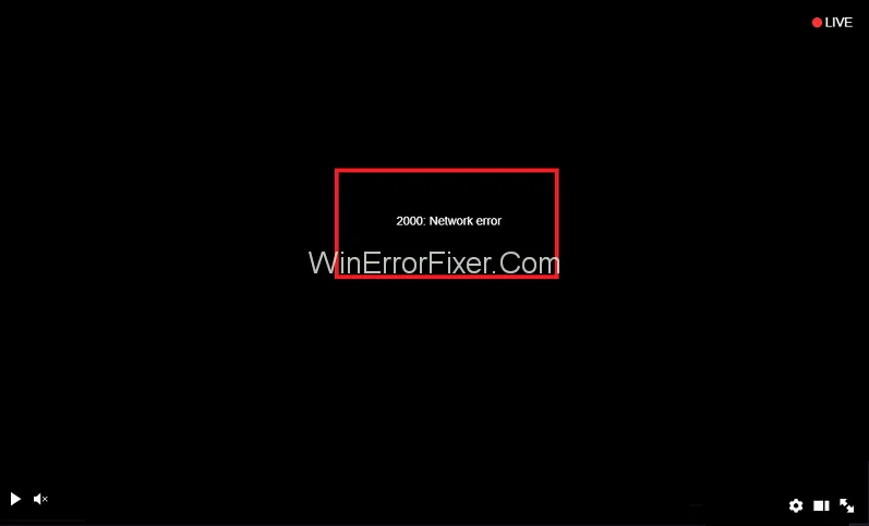 Twitch Network Error 2000 {Solved}