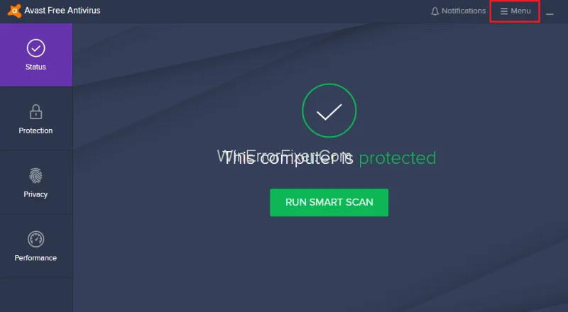 Avast teenuse kõrge protsessori kasutuse probleem {lahendatud}