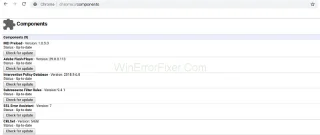 Какво е Chrome://Components и как да актуализирате компоненти с него