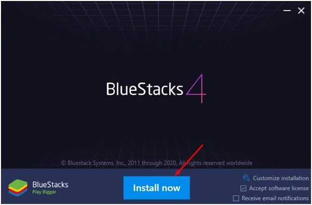Как да инсталирате и стартирате BlueStacks Android емулатор на компютър