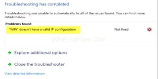 Kaip pataisyti „Wi-Fi“ neturi galiojančios IP konfigūracijos