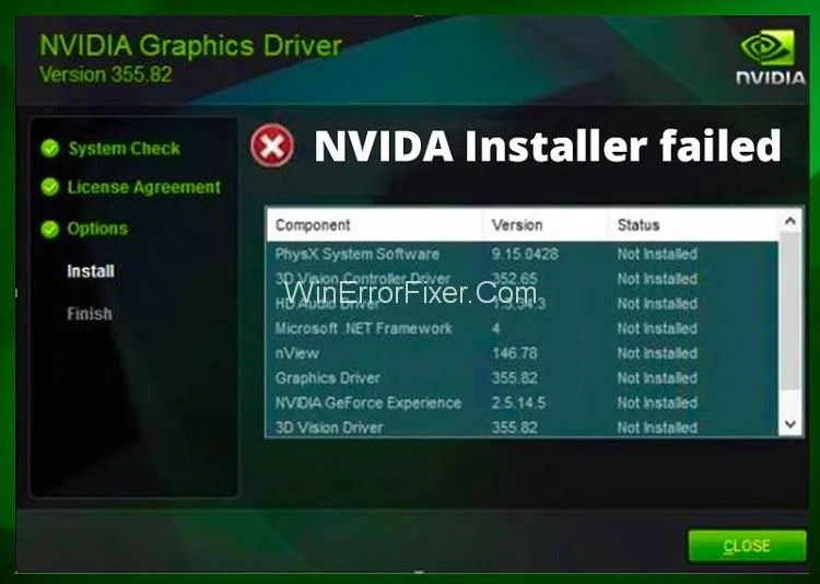 Instaluesi NVIDIA dështoi në Windows 10 {Zgjigjur}