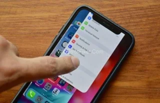 Rakenduste sulgemine iPhone X-is, XR-is, XS-is ja 11-s
