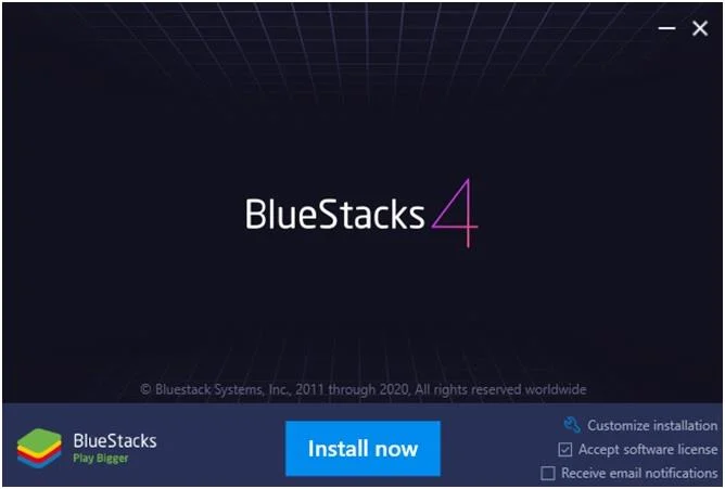 Как да инсталирате и стартирате BlueStacks Android емулатор на компютър