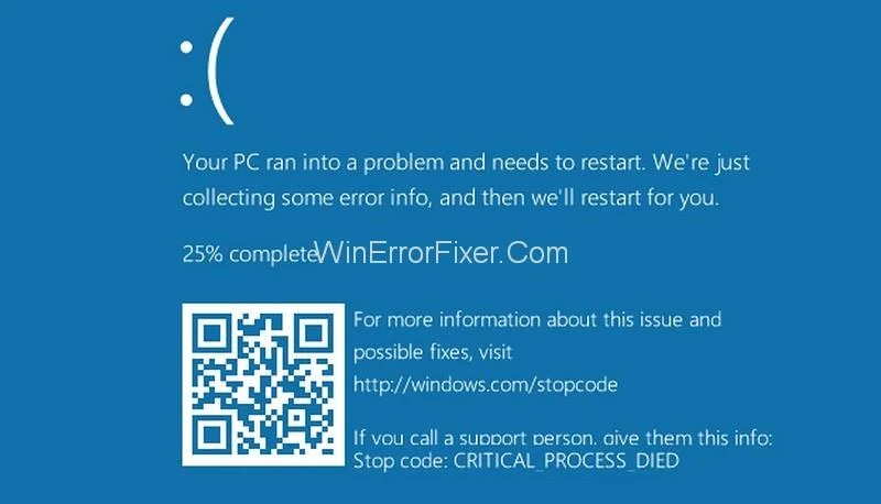 „Windows 10“ kritinio proceso klaida {išspręsta}