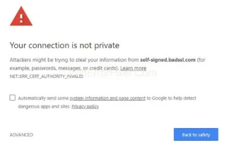 Как да коригирате грешка Err_cert_authority_invalid в Chrome