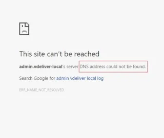 A szerver DNS-címe nem található {Solved}