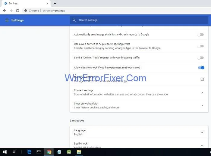Jūsų ryšys nėra privatus Klaida naršyklėje Chrome {Solved}
