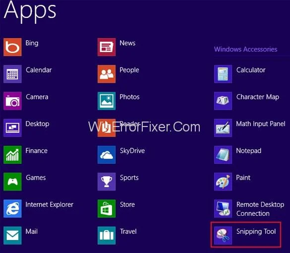 Képernyőkép készítése Windows PC-n a Snipping Tool segítségével