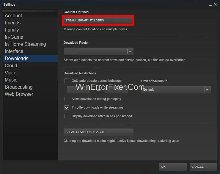 „Steam“ turinio failo užrakinimo klaida {Solved}
