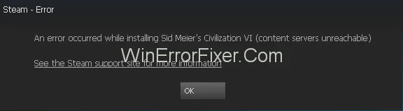Μη προσβάσιμοι διακομιστές περιεχομένου Steam {Solved}