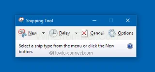 Képernyőkép készítése Windows PC-n a Snipping Tool segítségével
