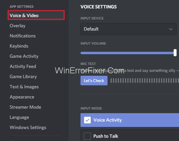 Discordi mikrofon ei tööta Windowsis ja Androidis {Lahendatud}