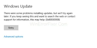 Помилка оновлення 0x80080008 в Windows 10 {вирішено}