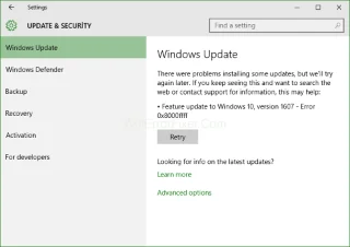 Код помилки 0x8000ffff у Windows 10 {вирішено}