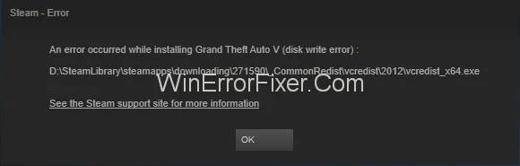 „Steam“ disko rašymo klaida sistemoje „Windows 10“ {išspręsta}