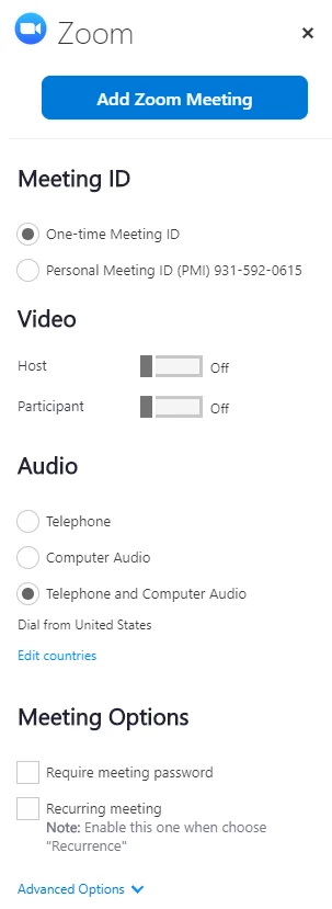 Jak přidat zoom do aplikace Microsoft Outlook