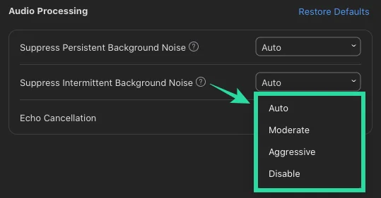Πώς να ενεργοποιήσετε την Ακύρωση θορύβου για συσκέψεις στο Zoom