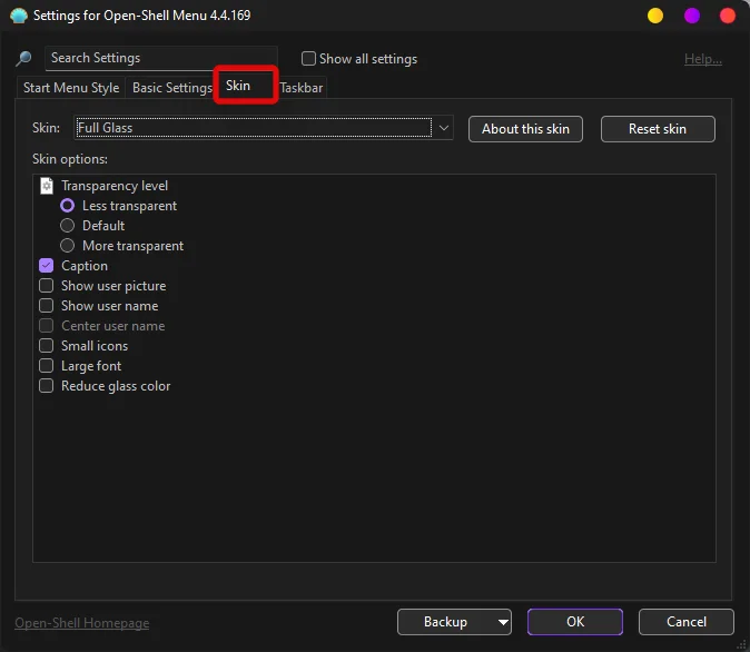 Πώς να αποκτήσετε το Classic Shell στα Windows 11 μέσω Open Shell