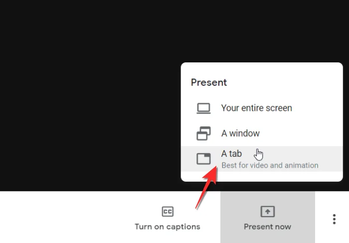 Πώς να παρουσιάσετε βίντεο στο Google Meet