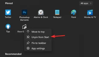 Не можете відкріпити програму в Windows 11 Dev Build? Як виправити