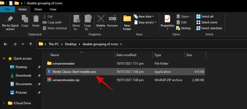 Kako razdružiti ikone v opravilni vrstici Windows 11 z vdorom v register