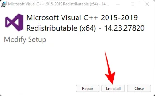 Λήψη σφάλματος "Vcruntime140.dll Δεν βρέθηκε" στα Windows 11 ή 10;  Δείτε πώς μπορείτε να το διορθώσετε