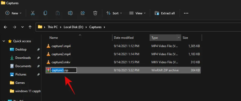 Как да архивирате един или няколко файла в Windows 11