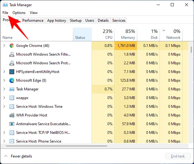 Η γραμμή εργασιών των Windows 11 δεν εμφανίζεται;  Πώς να φτιάξεις