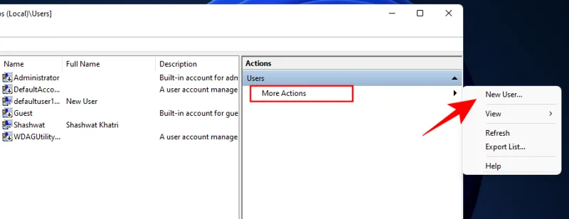 Hvernig á að búa til nýjan notanda á Windows 11 (staðbundið eða á netinu)