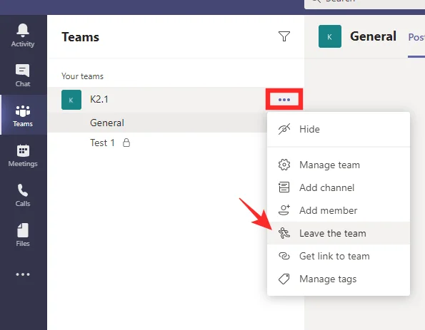 Kako zapustiti ekipo v Microsoft Teams in kaj se zgodi, ko to storite