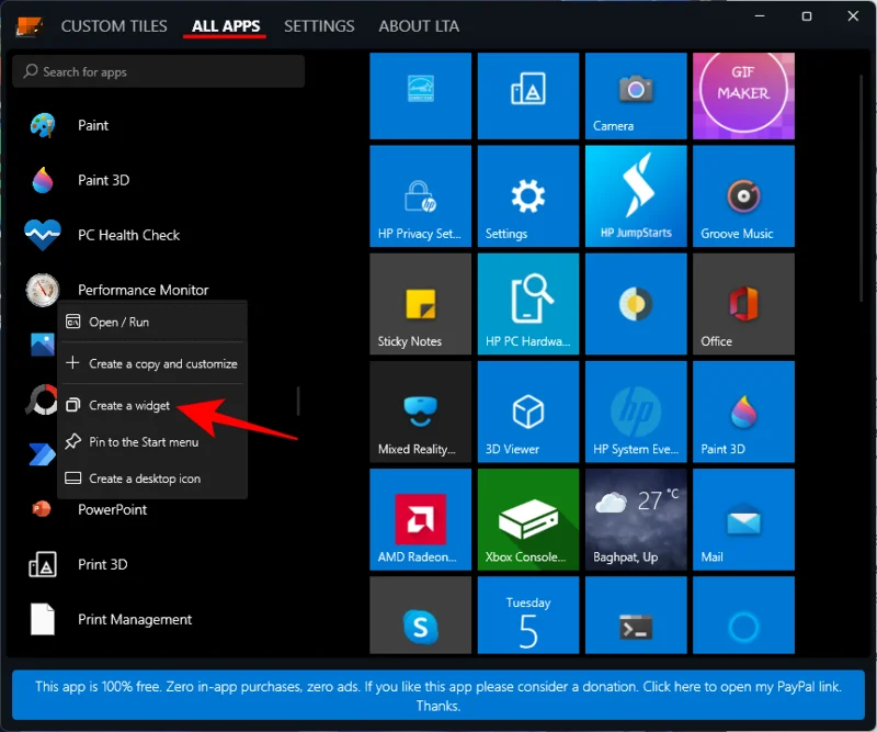 Windows 11: Kako sami ustvariti žive ploščice in pripomočke