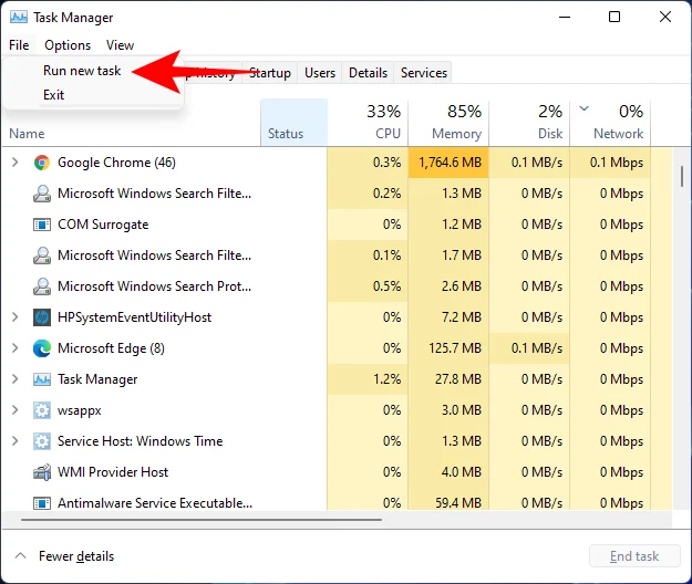 Η γραμμή εργασιών των Windows 11 δεν εμφανίζεται;  Πώς να φτιάξεις