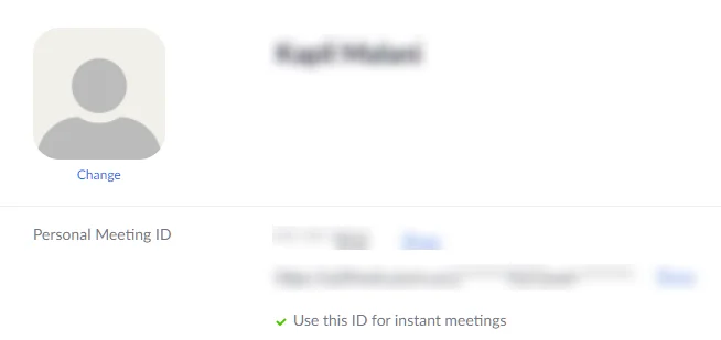 Kako odstraniti sliko profila Zoom v telefonu ali računalniku