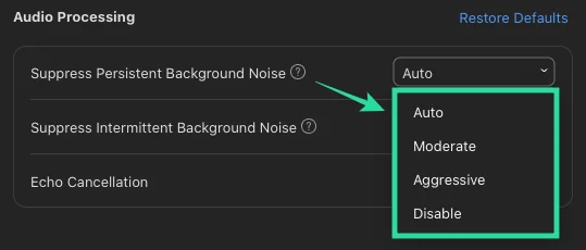 Πώς να ενεργοποιήσετε την Ακύρωση θορύβου για συσκέψεις στο Zoom