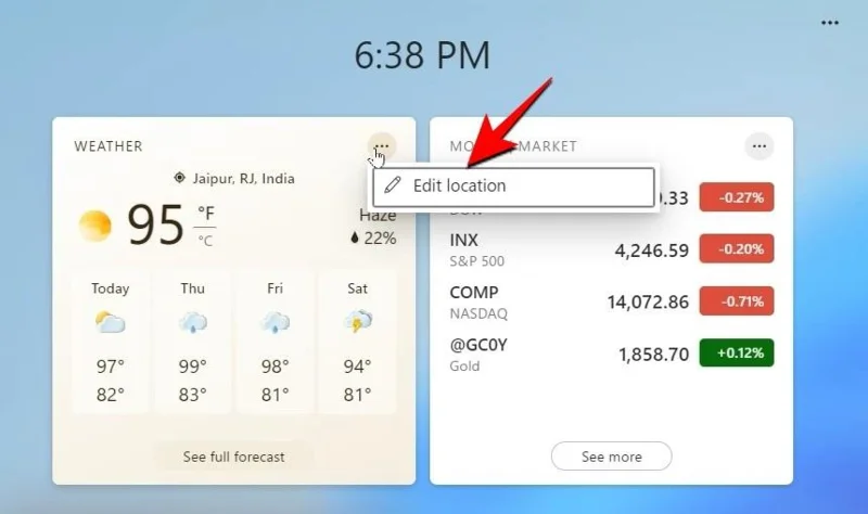 Windows 11: Hur man ändrar väderskalor till Celsius från Fahrenheit och vice versa