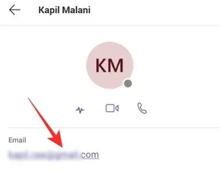 Kako poslati e-pošto neposredno iz klepeta v Microsoft Teams