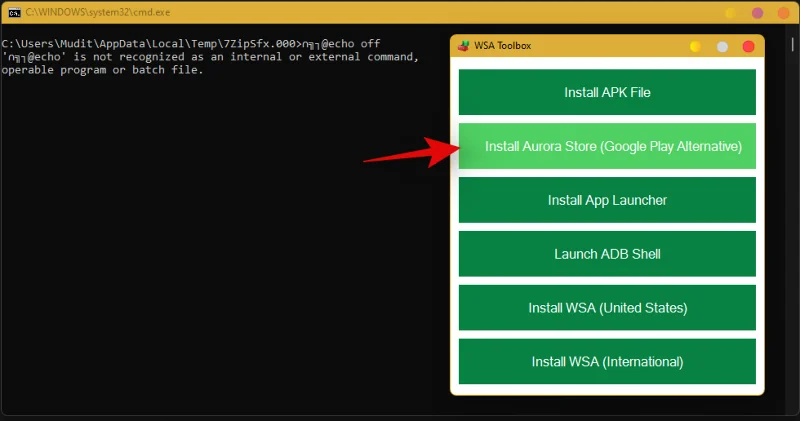 Kako namestiti in uporabljati WSA Toolbox v sistemu Windows 11