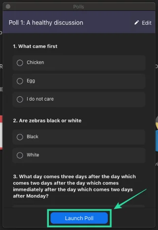 Kako anketirati v Zoomu: omogočite glasovanje in ustvarite, zaženite, ustavite, delite in prenesite rezultate ankete