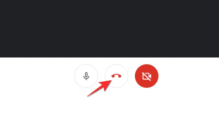Jak ukončit schůzku ve službě Google Meet