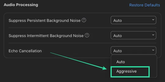 Πώς να ενεργοποιήσετε την Ακύρωση θορύβου για συσκέψεις στο Zoom