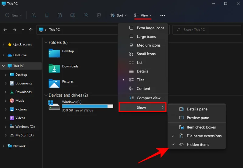 Windows 11: Näytä tiedostolaajennukset helposti kuudella tavalla