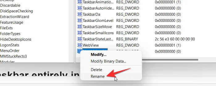 Kako narediti opravilno vrstico manjšo ali večjo v sistemu Windows 11