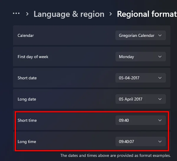 Hur man ändrar tid och datum i Windows 11