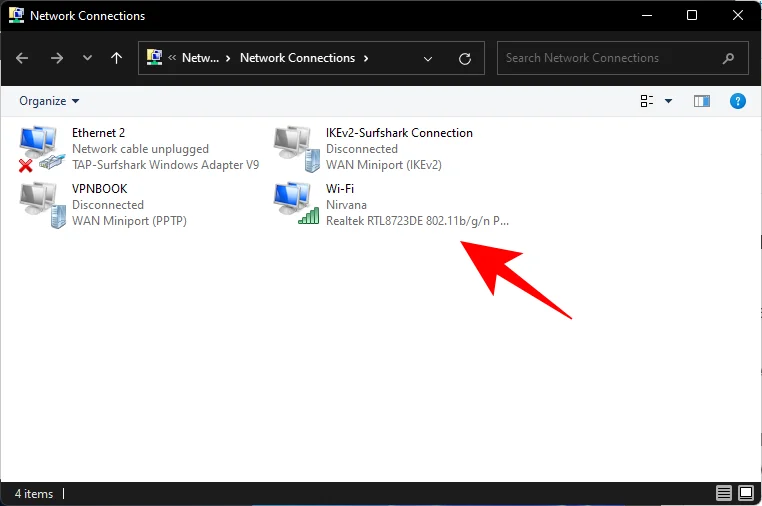 Kako pozabiti omrežje v sistemu Windows 11