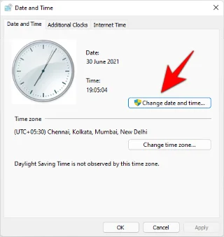 Hur man ändrar tid och datum i Windows 11